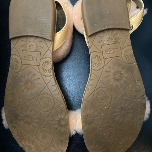 Ugg Fur Strap Sandals - Picture 4 of 4
